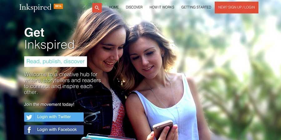 Inkspired, una herramienta para escritores emergentes