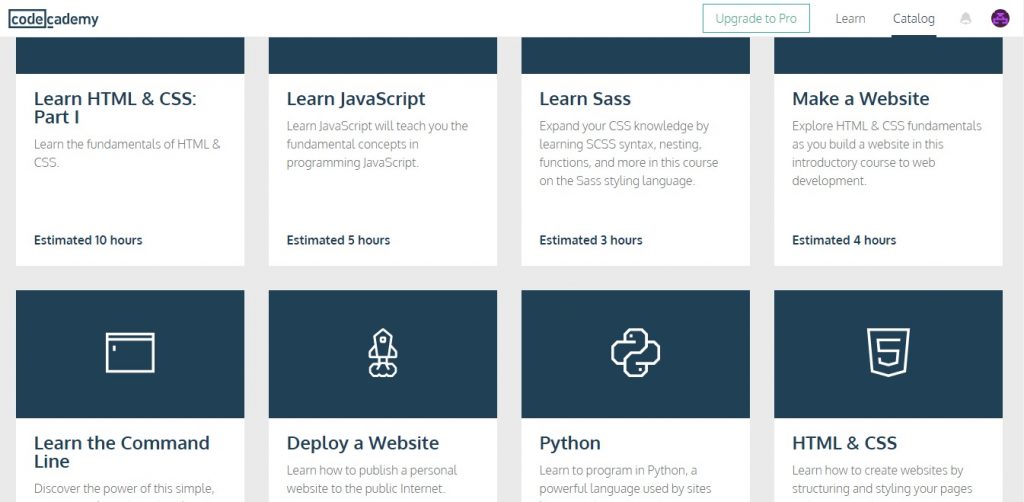 opciones para aprender programación